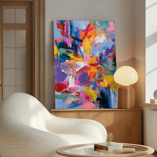 Abstract Wall Art Canvas | Premium Contemporary Painting for Home & Office Decor | HD Canvas Print, Framed, Ready to Hang. (ABSWA13)