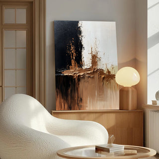 Abstract Wall Art Canvas | Premium Contemporary Painting for Home & Office Decor | HD Canvas Print, Framed, Ready to Hang. (ABSWA08)