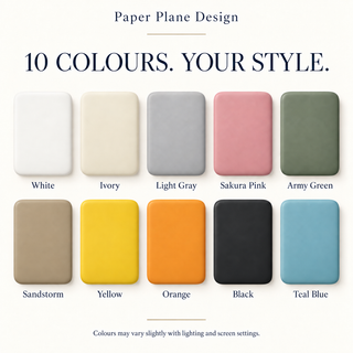 Desk letters all ten colour options