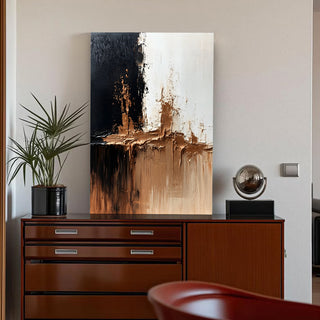 Abstract Wall Art Canvas | Premium Contemporary Painting for Home & Office Decor | HD Canvas Print, Framed, Ready to Hang. (ABSWA08)