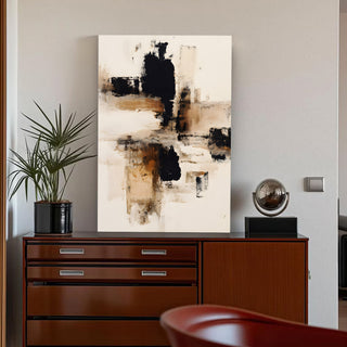 Abstract Wall Art Canvas | Premium Contemporary Painting for Home & Office Decor | HD Canvas Print, Framed, Ready to Hang. (ABSWA09)