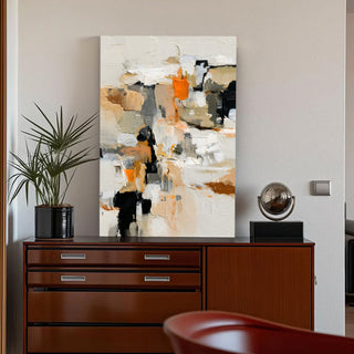 Abstract Wall Art Canvas | Premium Contemporary Painting for Home & Office Decor | HD Canvas Print, Framed, Ready to Hang. (ABSWA11)