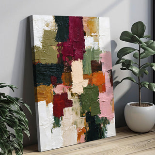 Abstract Wall Art Canvas | Premium Contemporary Painting for Home & Office Decor | HD Canvas Print, Framed, Ready to Hang. (ABSWA14)