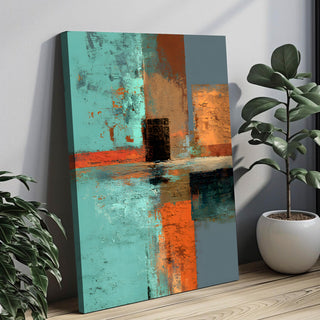 Abstract Wall Art Canvas | Premium Contemporary Painting for Home & Office Decor | HD Canvas Print, Framed, Ready to Hang. (ABSWA12)