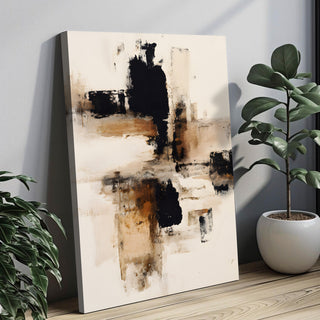 Abstract Wall Art Canvas | Premium Contemporary Painting for Home & Office Decor | HD Canvas Print, Framed, Ready to Hang. (ABSWA09)