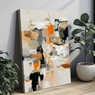 Abstract Wall Art Canvas | Premium Contemporary Painting for Home & Office Decor | HD Canvas Print, Framed, Ready to Hang. (ABSWA11)