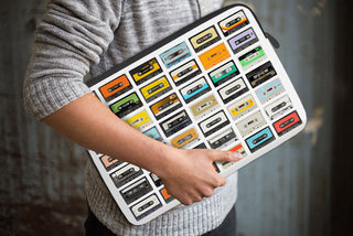 Premium Vegan Leather Laptop Sleeve with Zip | Sleek & Stylish | Waterproof | For Office, College, Travel, Daily Use (LPSL01)