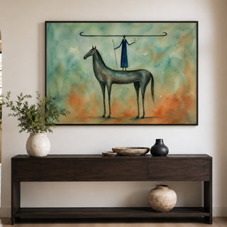 Mystic Rider Wall Art | HD Canvas Print, Ready to Hang. (MOWA90)