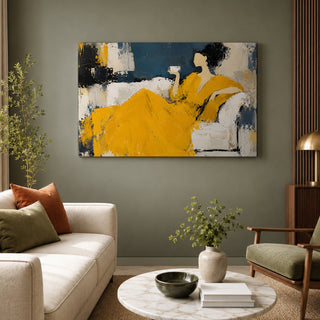 Golden Hour Muse Wall Art | HD Canvas Print, Ready to Hang. (MOWA93)