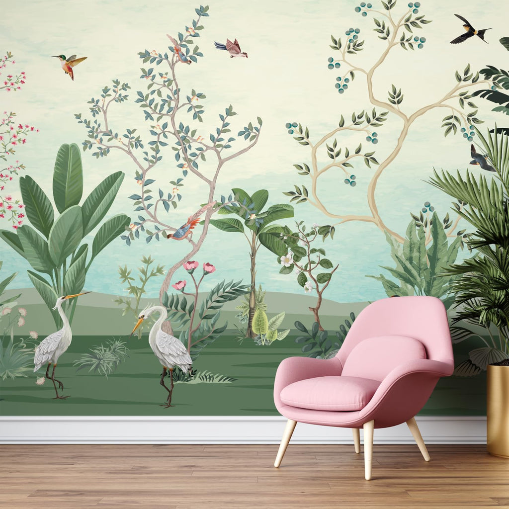 Tropical Wall Murals. Nature Full Wall Wallpaper. (TRPMRL008) – Khirki.in