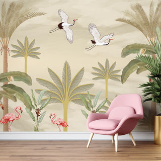 Tropical Wall Murals. Nature Full Wall Wallpaper. (TRPMRL007)