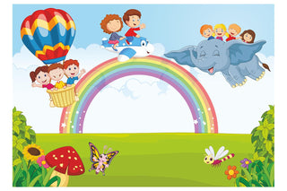 Kids Room Wall Murals. Full Wall Wallpaper for Boys and Girls Room, Nursery, Play Schools. (KDSMRL006)