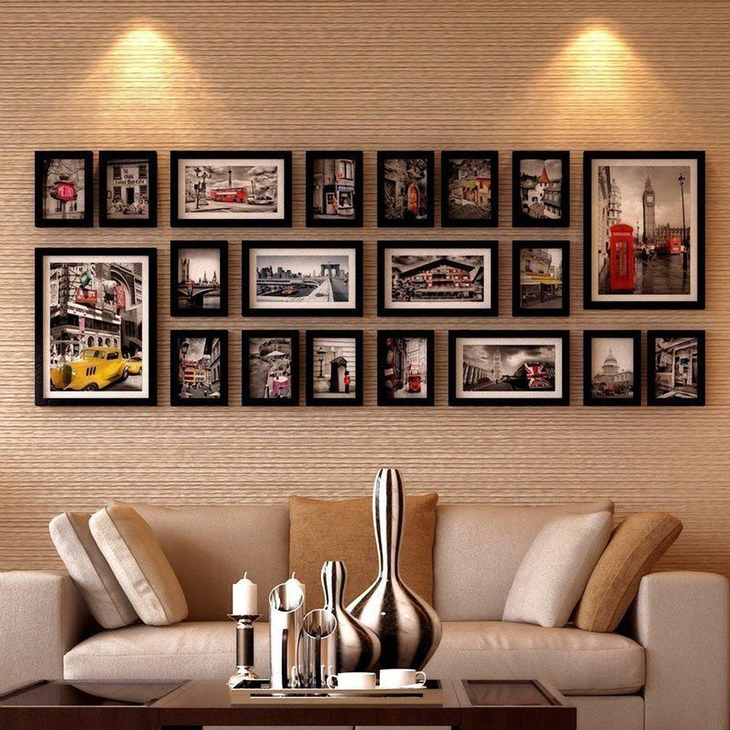 20-Piece Gallery Frame Set – Create Your Perfect Gallery Wall – Khirki.in