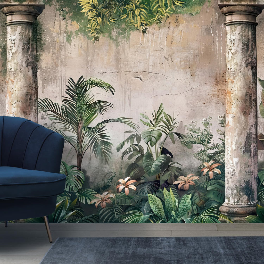 Tropical Wall Murals. Nature Full Wall Wallpaper. (TRPMRL006) – Khirki.in