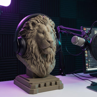 Regal Lion headphone stand size and features
