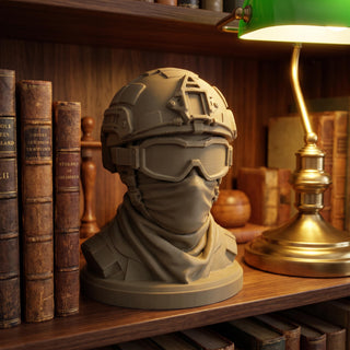 Soldier in a Sandstorm desk sculpture