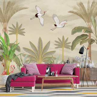 Tropical Wall Murals. Nature Full Wall Wallpaper. (TRPMRL007)