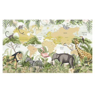 Kids Room Wall Murals. Full Wall Wallpaper for Boys and Girls Room, Nursery, Play Schools. (KDSMRL008)