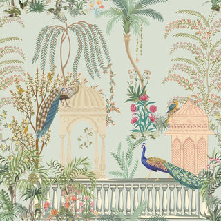 Ethnic Indian Wall Murals. Traditional Mughal Art Full Wall Wallpaper. (ETHMRL003)