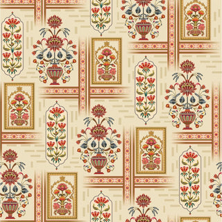 Ethnic Indian Wall Murals. Traditional Mughal Art Full Wall Wallpaper. (ETHMRL006)