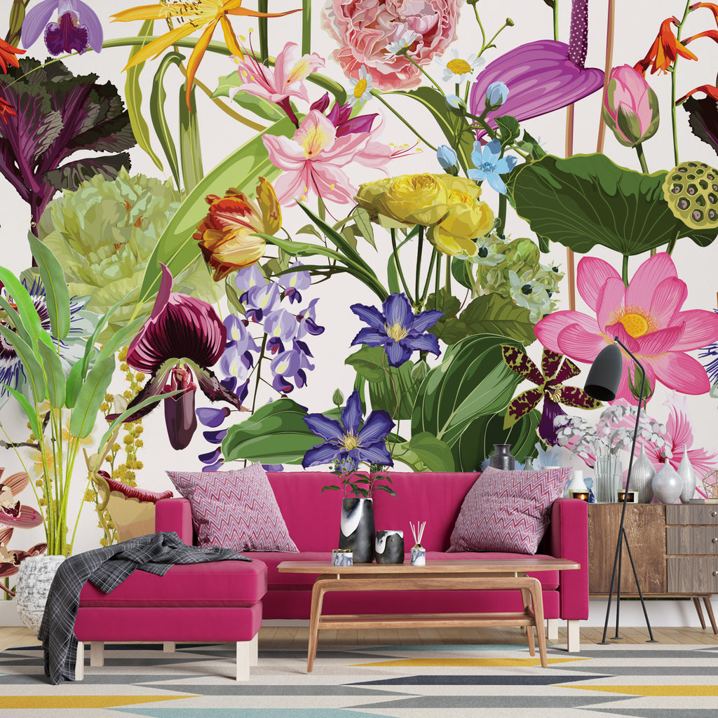 Tropical Wall Murals. Nature Full Wall Wallpaper. (TRPMRL015) – Khirki.in