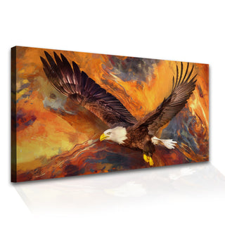 Amazing Wildlife Wall Art. Large Canvas Framed Digital Reprints of Jungle, Wildlife, Animals and Birds. Ready To Hang. Size:  24 Inch x 48 Inch (WBWA46)