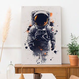 Adrift in the Cosmos Wall Art Painting, HD Canvas Print, Framed, Ready to Hang. (GRWA93)