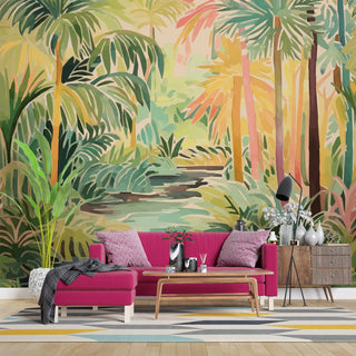 Tropical Wall Murals. Nature Full Wall Wallpaper. (TRPMRL010)