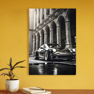 Architectural Speed Wall Art Painting, HD Canvas Print, Framed, Ready to Hang. (VINWA147)