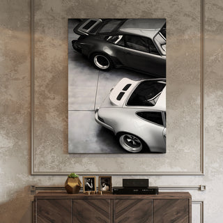 Porsche Perfection Wall Art Painting, HD Canvas Print, Framed, Ready to Hang. (VINWA144)