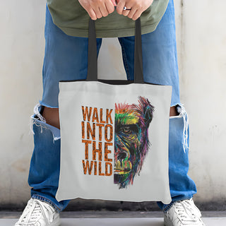 Canvas Zip Clouser Tote Bag for Women – 15x16 Inch Reusable Shopping & Everyday Carry Bag (TOBA07)