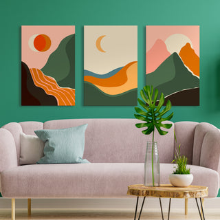 Minimalist Landscape Artwork ( WBWA70 )