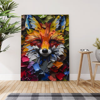 Foxfire Essence Wall Art Painting, HD Canvas Print, Framed, Ready to Hang. (ABMWA128)