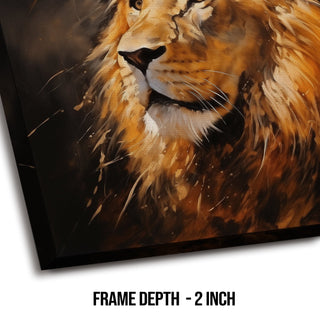 Large Wildlife Canvas Wall Art Painting for Living Room, Home, and Office.