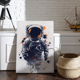 Adrift in the Cosmos Wall Art Painting, HD Canvas Print, Framed, Ready to Hang. (GRWA93)