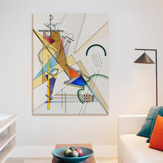Composition VIII – Wassily Kandinsky Painting | HD Canvas Print | Ready to Hang | Wall Art for Bedroom, living room, Hallway (WKWA02)
