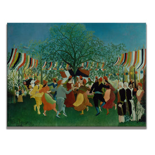 The Centenary of Independence – Henri Rousseau Painting | HD Canvas Print | Ready to Hang | Wall Art for Bedroom, living room, Hallway (HRWA10)