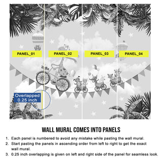 Tropical Wall Murals. Nature Full Wall Wallpaper. (TRPMRL014)
