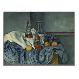 Still Life with Apples – Paul Cézanne Painting | HD Canvas Print | Ready to Hang | Wall Art for Bedroom, living room, Hallway (PCWA05)