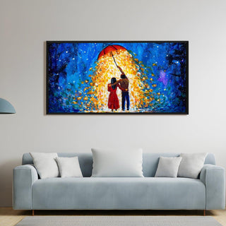 Abstract Modern Art Large Canvas Paintings. Framed Digital Reprints of Famous and Vibrant Artwork (MAWA14) - Khirki.in 