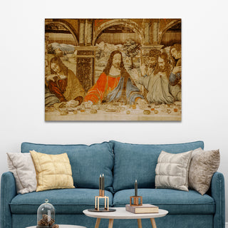 Jesus Christ Canvas Wall Art painting. Large Size canvas Wall Art For Home Decor. (JEWA05).