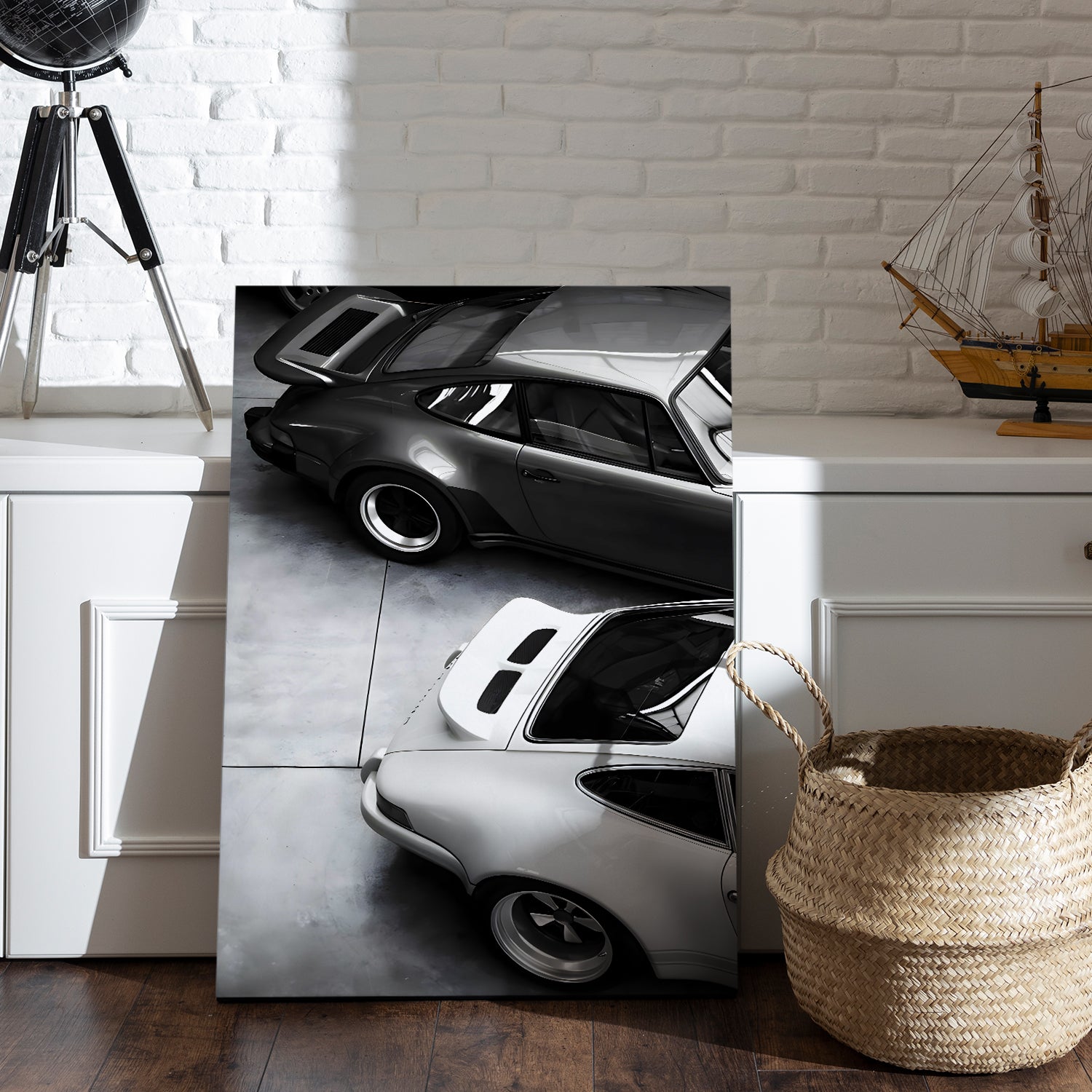 Porsche 911 Evolution Impression sur toile Motif impression sur toile 24 x 16 cm Porsche 911 Evolution Impression sur toile Motif impression sur toile 24 x 16 cm