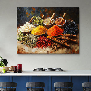 Large Premium Framed Canvas for kitchen, dining area, cafe, restaurant, or hotel (KTCWA006)