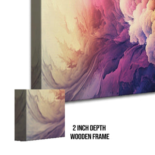 Abstract Modern Art Large Canvas Paintings. Framed Digital Reprints of Famous and Vibrant Artwork (MAWA10) - Khirki.in 