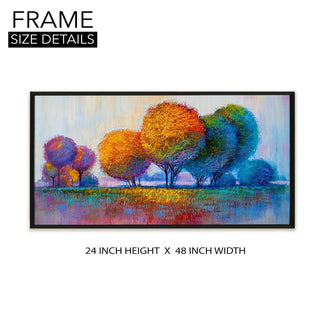 Mesmerising Landscapes Art Large Canvas Paintings. Framed Digital Reprints of Famous and Vibrant Artwork (LDWA15) - Khirki.in 