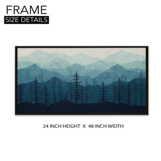 Mesmerising Landscapes Art Large Canvas Paintings. Framed Digital Reprints of Famous and Vibrant Artwork (LDWA19) - Khirki.in 