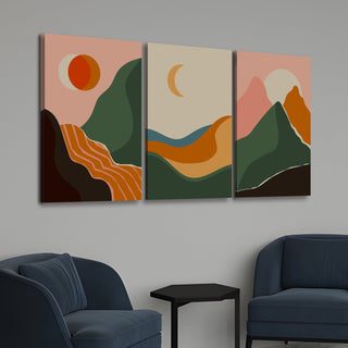 Minimalist Landscape Artwork ( WBWA70 )