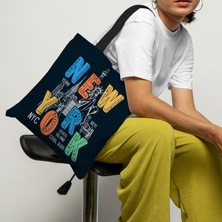 Canvas Zip Clouser Tote Bag for Women – 15x16 Inch Reusable Shopping & Everyday Carry Bag (TOBA05)