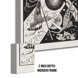 Small Worlds I – Wassily Kandinsky Painting | HD Canvas Print | Ready to Hang | Wall Art for Bedroom, living room, Hallway (WKWA04)