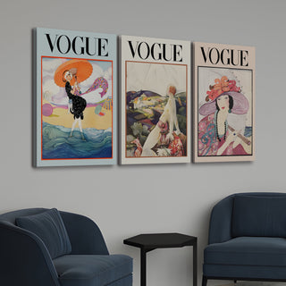 Retro Vogue Fashion Wall Art (MAWA26)